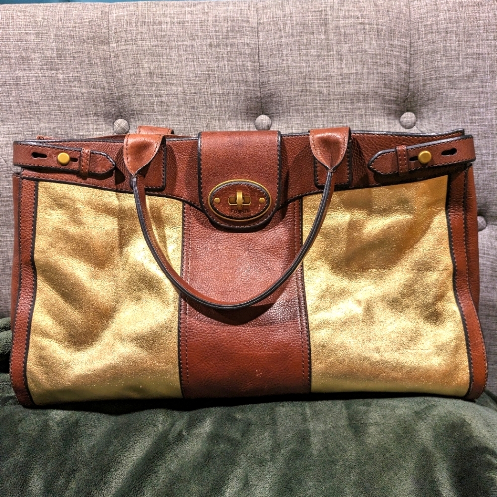 Fossil Reissue Weekender Bag